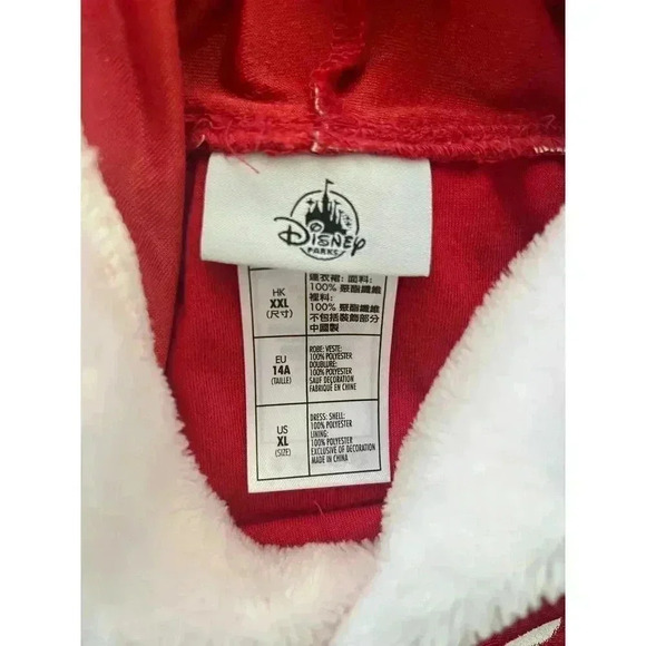 Disney Minnie Mouse Holiday Dress Girls‎ Size XL (11/12) - Picture 5 of 7
